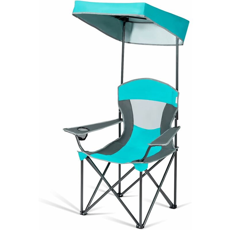 Silla Plegable Portátil Para Camping Playa Lago Azul
