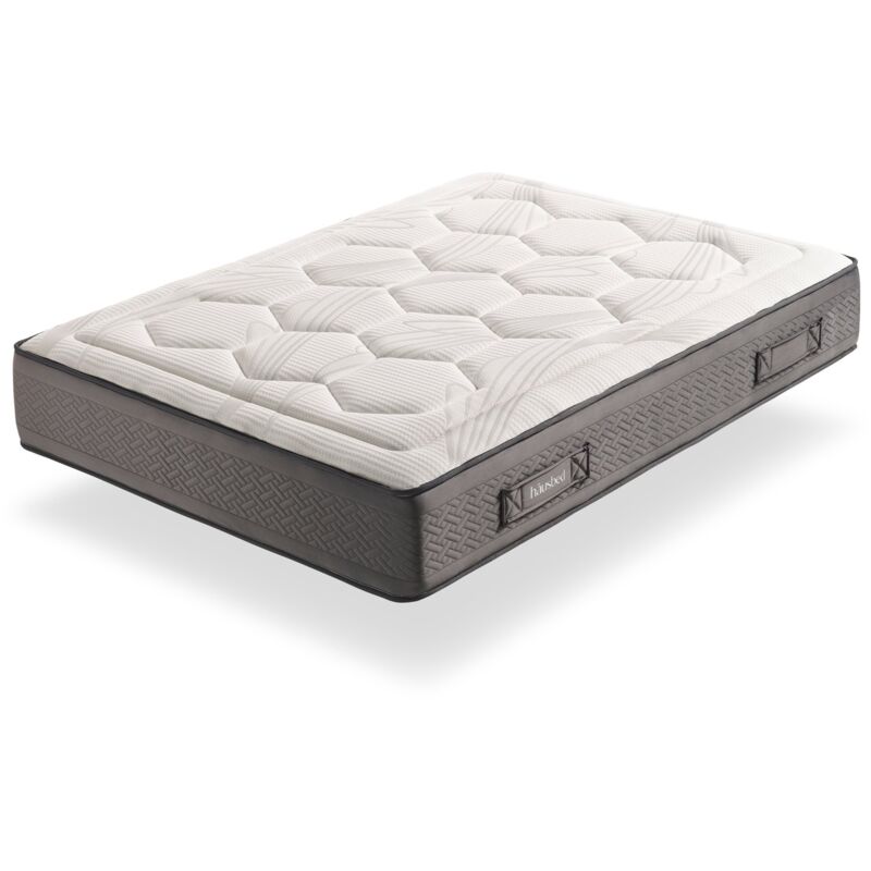 Söner180x80 Cm Hausbed muelles ensacados 80x180 häusbed altura 30cm doble cara viscoelestico airgel+supersoft biofiber tejido jacquard 390g