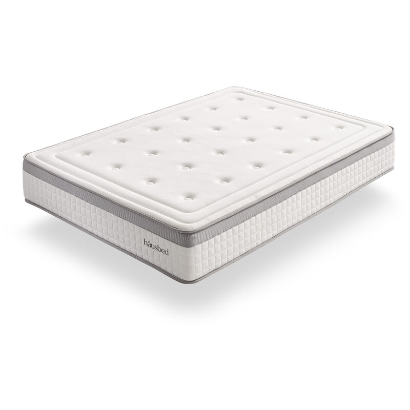 Birke190x90 Cm Hausbed 90x190 häusbed altura 26cm relleno thermosystem hr biopore alta densidad tejido stretch coral 350g