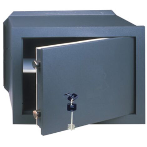 CASSAFORTE SOLO CHIAVE CISA ART. 82010.71 DA INCASSO A MURO cm.36x25x49H