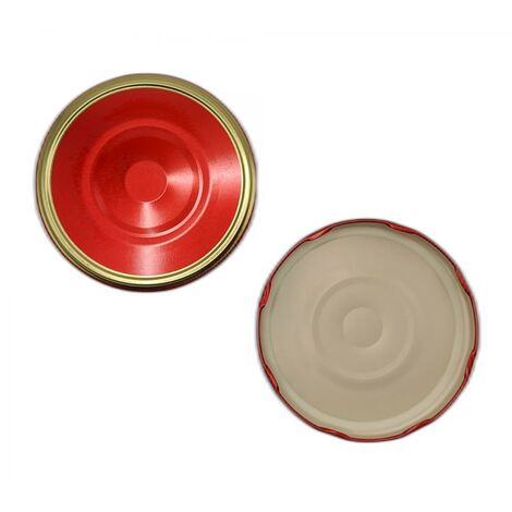 y- y- y- Confezione da 16 Coperchi nel per Barattoli di Vetro - Tappi Colorati per Barattoli di Vetro 100% Compatibili Vasetti di Vetro Kerr Wide (Bocca Larga