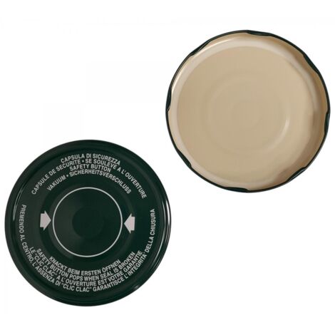 Bramley & Sage Coperchi Per Barattoli Marmellata 63 Mm - Quadretti Rossi, Set Da 12, Senza BPA