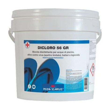 Lapi Cloro Dicloro 56% Granulare - Confezione da 5 Kg
