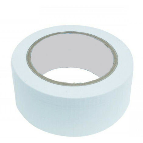 NASTRO AMERICANO TELATO ADESIVO HOT MELT H50x25 BIANCO RINFORZATO AUTOADESIVO