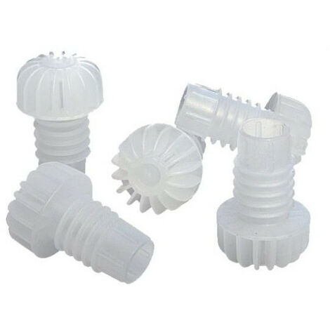 TAPPI ALETTATI A FUNGO pz.100 MODELLO TAPPO IN PLASTICA PER VINO SPUMANTE (1/2)