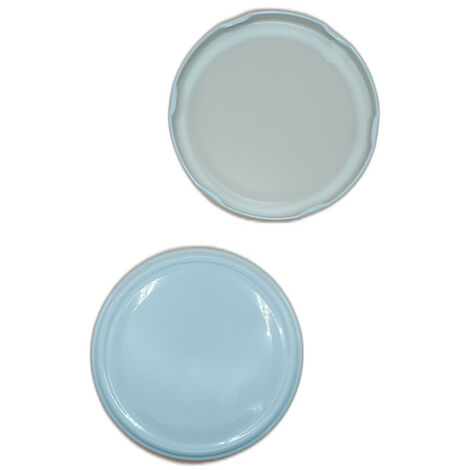 CAPSULE mm.100 TAPPI PER BARATTOLI VETRO pz.5 COPERCHI TAPPO VASETTI COPERCHIO