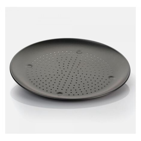Teglia Forata Rotonda Antiaderente Per Pizza Caldarroste cm.34,5X2H VESPA