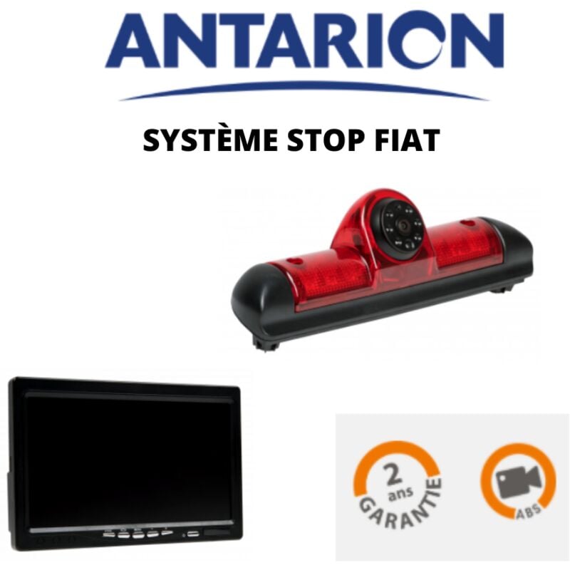 ANTARION - Camera de recul spécial fourgon FIAT Ducato + écran LCD 7