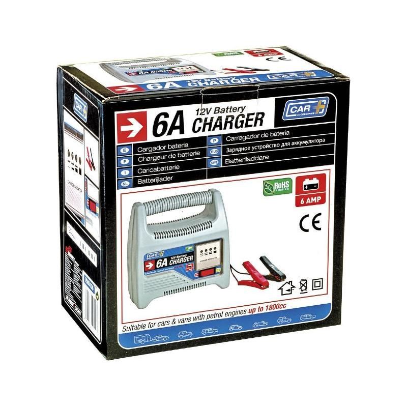Chargeur batterie 6/12A Uniteck pour les batteries 8 à 40Ah