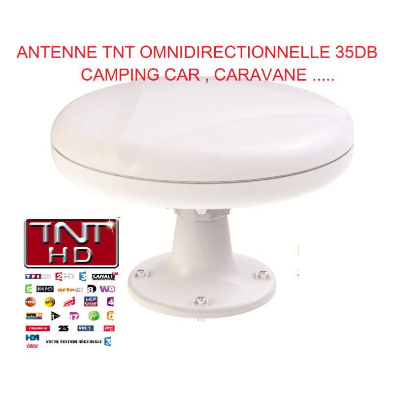 caravane OMNIPRO Antarion Antenne TNT camping car 