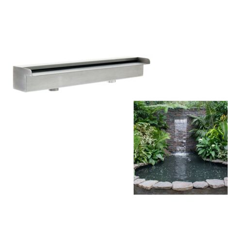 Lame d'eau en acier inox Waterfall 60 cm OASE - Expert Bassin