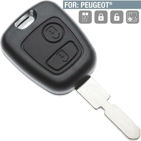 Boitier Remplacement Plip Boutons Peugeot