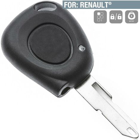 Plip de clé 1 bouton Renault Twingo Clio, Kangoo