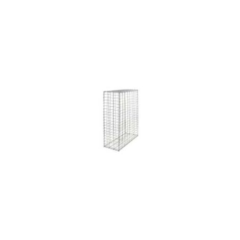 Gabion 150x100x30 cm Mur en pierre Bordure de jardin Paroi Espalier