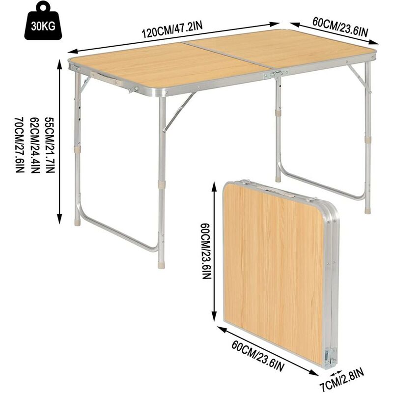 Poly Top Cutting Table - 4ft by 2ft (120x60cm)