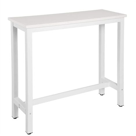 White coffee bar table discount