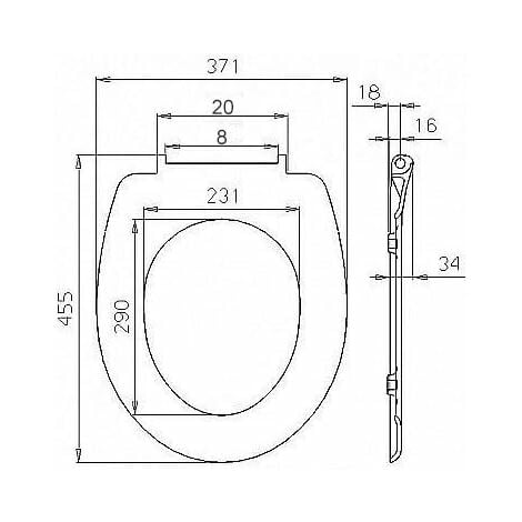 WOLTU Quick Release Toilet Seat with Soft Close Slow Hinge Attached Fittings Antibacterial for Bathroom.Goldfish Blue