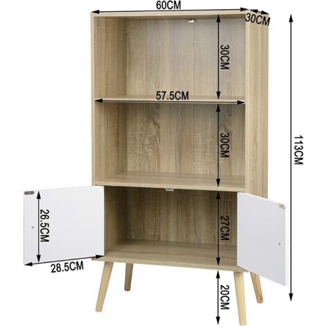 5-Tier Industrial Ladder Shelving Unit - Chip Techo