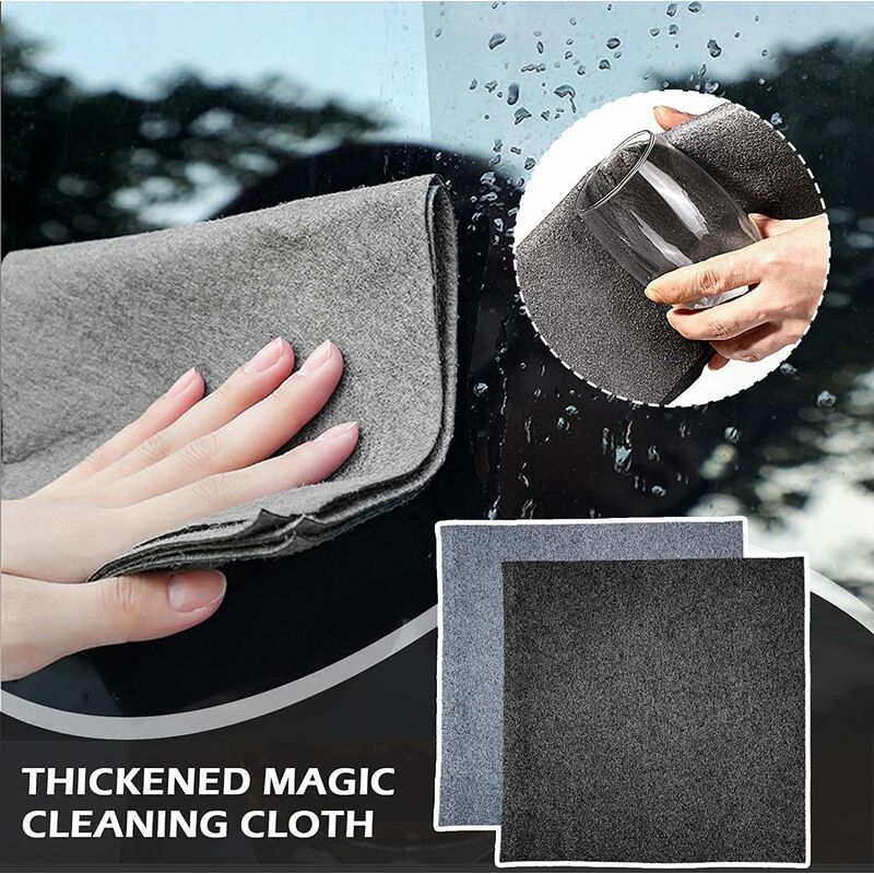 Sonorov Magic Cleaning Cloth, Thickened Magic Cleaning Cloth, Microfiber  Magic Streak Free Miracle Cleaning Cloth, Reusable Cleaning Cloths for