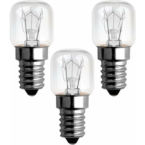 Crompton Lamps 15W Pygmy E14 Dimmable Warm White Clear (3 Pack)