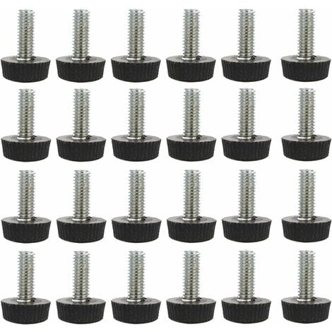 24pcs Adjustable Furniture Feet Leveling Glider Base Leg Table Chair ...