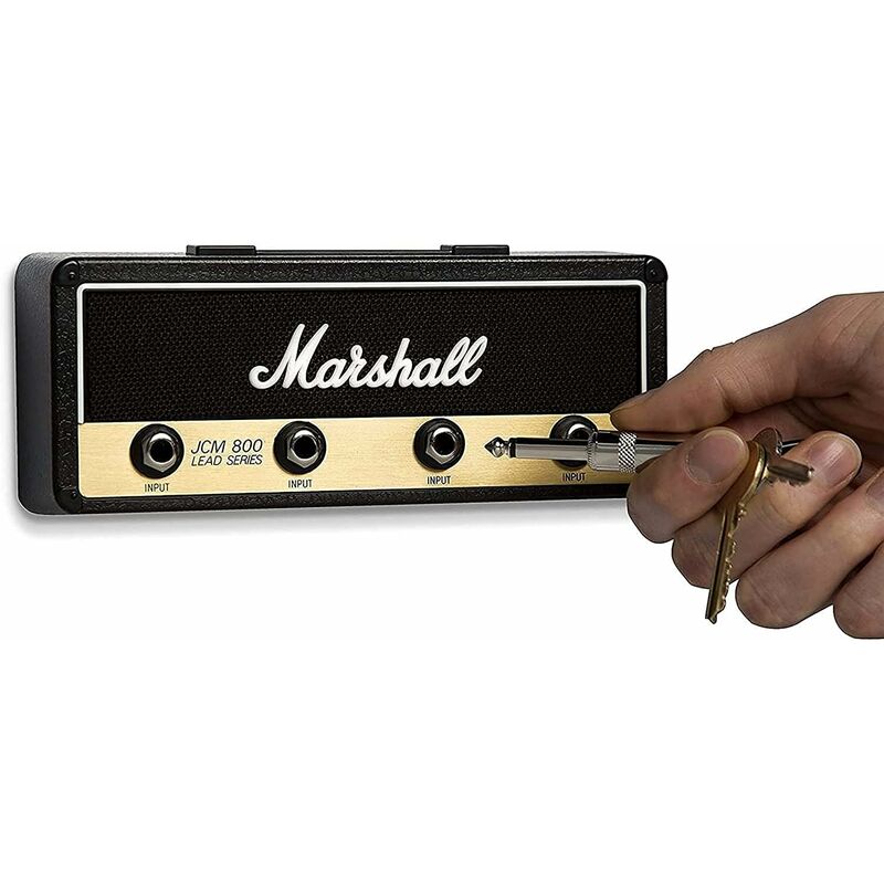 Marshall Porte Clef Mural Jack Rack JCM800 pour guitare avec 4 prises de  guitare Un cadeau pour les amateurs de musique : : Cuisine et  Maison
