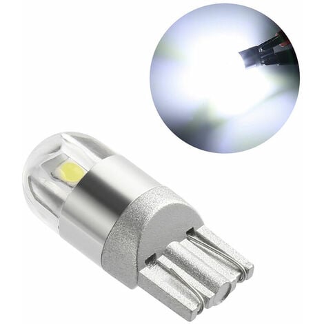 194 921 T10 W5W Ampoule LED Blanc, 3030 Chipset 2SMD Ampoules LED