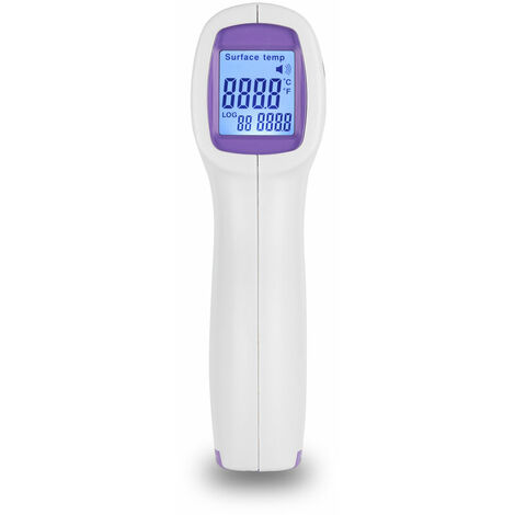 Thermomètre infrarouge sans contact 2-en-1 - pour température du corps  humain (32 à 42.5°C) et température de surface d´objets (0 à +60°C)