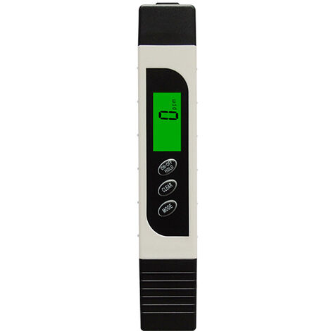 Écran LCD YIDOMDE TDS EC Mètre Digital Testeur 3 en 1 pour Qualité de l'eau  en Piscine, Stylo Testeur EC, Conductivité et Température, Mesure de Pureté  et Qualité