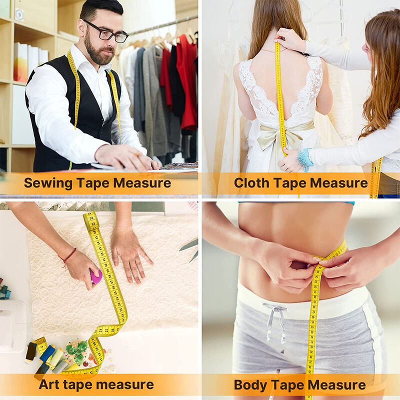 120 Inches/300cm Soft Tape Measure, Pocket Measuring Tape For Sewing Tailor  Cloth Body Measurement