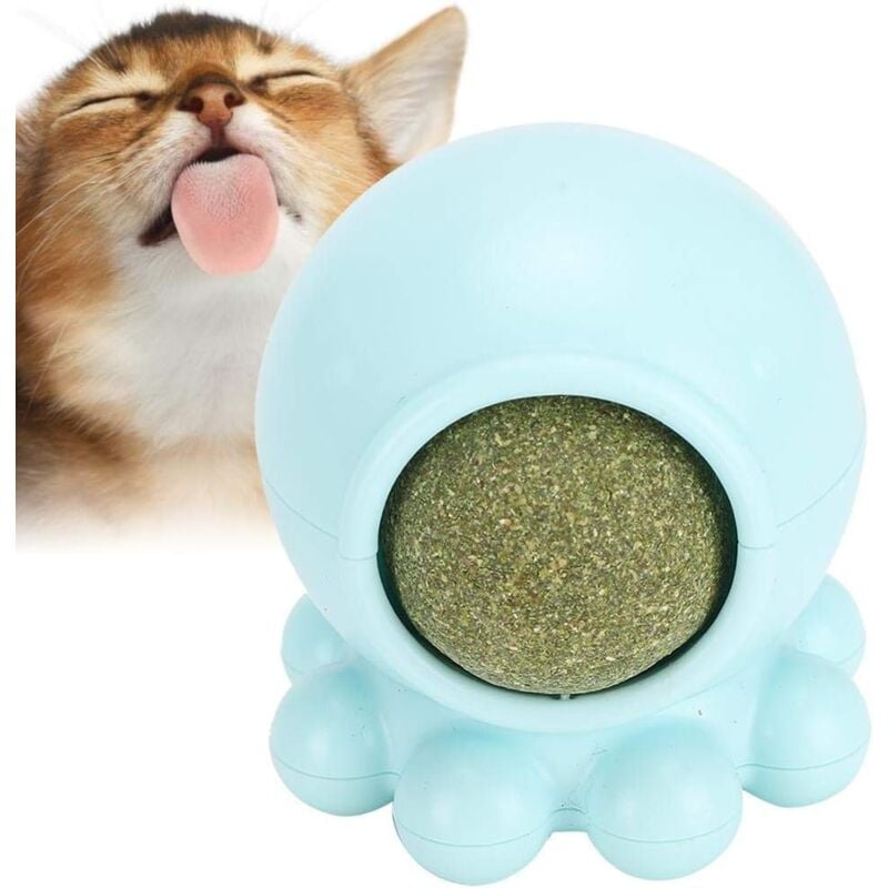 Guardians Tumbler Pet Toy, Dog Leaky Food Toy Interactive Dog Cat Toy Food  Treat Dispensing Toys, Slow Feeder Treat Ball for Pets Increases IQ (Blue)