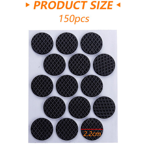 Non Slip Furniture Pads, 10 Sheets Rubber Furniture Stoppers For