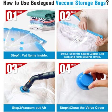 BoxLegend Space Saver Bags, 8-Pack