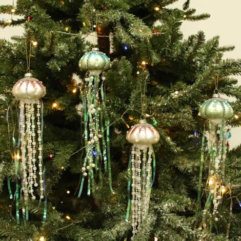 jellyfish christmas ornaments