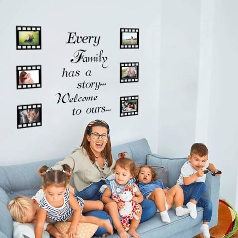 Family Photo Frame Wall Sticker