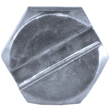 Blechschrauben mit Dichtscheibe EPDM Scheibe (Ø x L) 4,8 x 13 mm Edelstahl  A2 Sechskant Längsschlitz DIN7976 ISO1479 Werksnorm – Sechskantschrauben