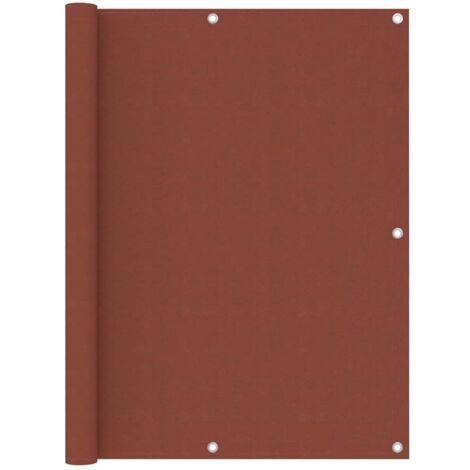 Écran de balcon Magnifique - Brise Vue Jardin Terrasse - Terre cuite 120x500 cm Tissu Oxford Chic-295706 (1/5)
