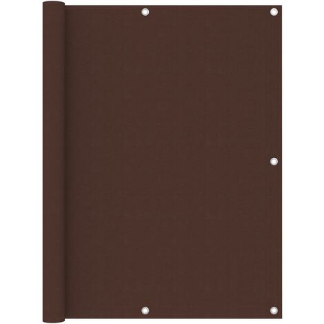 Écran de balcon Magnifique - Brise Vue Jardin Terrasse - Marron 120x400 cm Tissu Oxford Chic-201595 (1/5)