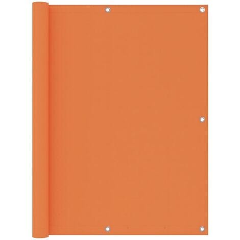 Écran de balcon Magnifique - Brise Vue Jardin Terrasse - Orange 120x600 cm Tissu Oxford Chic-865780 (1/5)