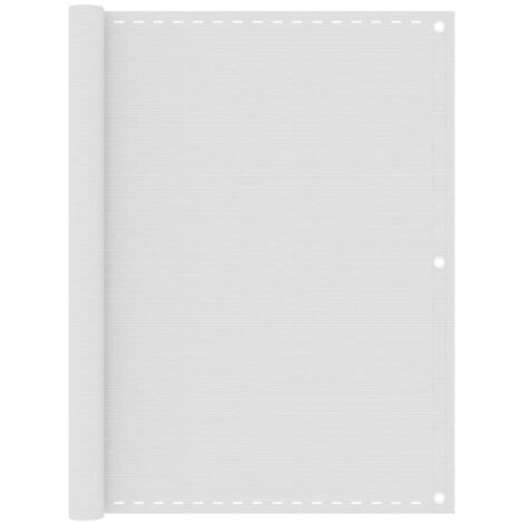 Écran de balcon Magnifique - Brise Vue Jardin Terrasse - Blanc 120x500 cm PEHD Chic-270416 (1/4)