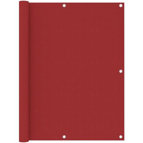 Écran de balcon Magnifique - Brise Vue Jardin Terrasse - Rouge 120x300 cm Tissu Oxford Chic-375160 (1/5)