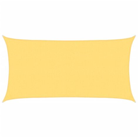 Voile d'ombrage - Parasol Toile solaire - Voile de parasol en PEHD rectangulaire 2x4 m Beige Chic-946191 (1/5)