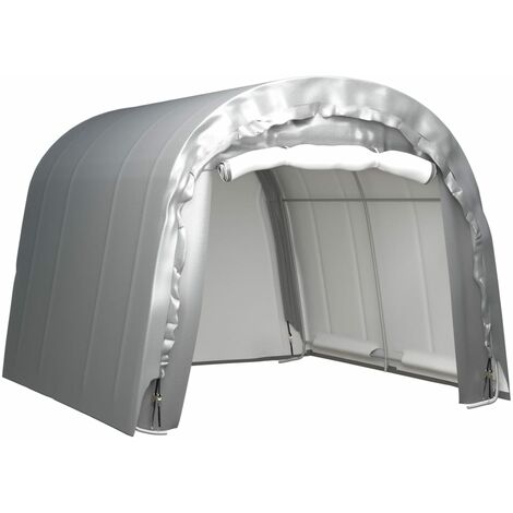 Tonnelle de réception - Tente de rangement Rapide à Installer 300x300 cm Acier Gris BV560583 - BonneVie (1/5)