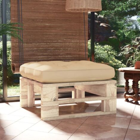 Pouf palette de jardin Canapé Sofa de jardin Bois de pin imprégné 97022 (1/4)