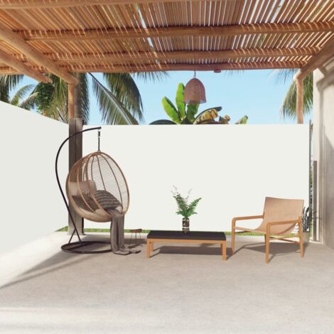 Auvent de Balcon Anti-Soleil - latéral rétractable - Auvent de jardin terrasse bistro - Crème 180x600 cm Chic-844157 (1/5)
