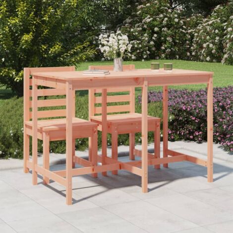 Table de jardin Table d'extérieur Table d'appoint 159,5x82,5x110 cm bois massif de douglas 53412 (1/5)