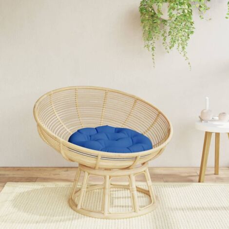 Coussin rond  Coussin Déco confort  bleu royal Ø 60 x11 cm tissu oxford 32215 (1/5)