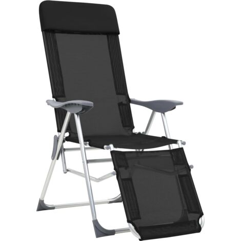 Lot De 2 Fauteuils Pliants Vintage - Sièges Camping - Marque Lerolin - Fabrication Italie - Occasion