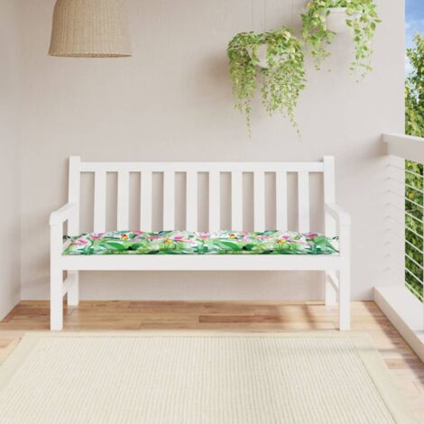 Coussin de banc de jardin Coussin D'extérieur Coussin Déco confort multicolore 150x50x7 cm tissu oxford 66831 (1/5)