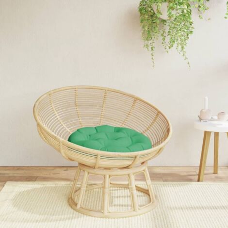 Coussin rond Coussin Déco confort vert Ø 60 x11 cm tissu oxford 97217 (1/5)
